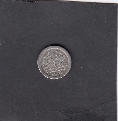 Beschrijving: 5 Cent WILHELMINA  